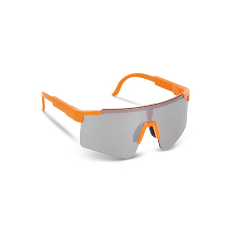 Lunettes de sport promotionnelles UV400 avec verres miroir
