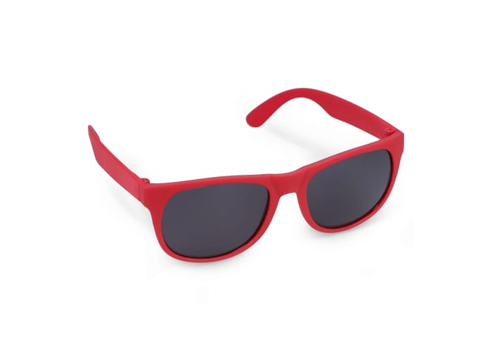 Lunettes de soleil publicitaires UV400 Drew Rouge