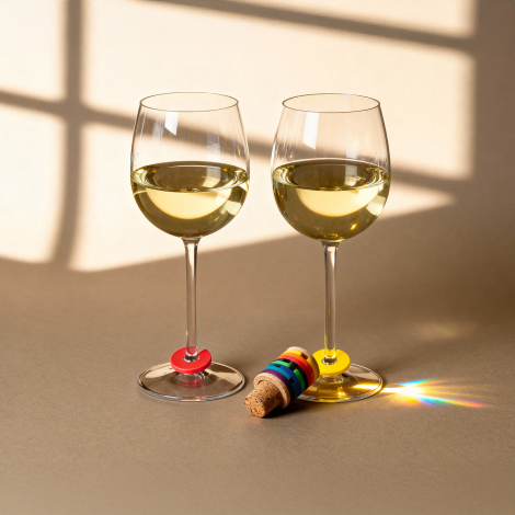 Bouchon avec anneaux silicone personnalisable Dillon