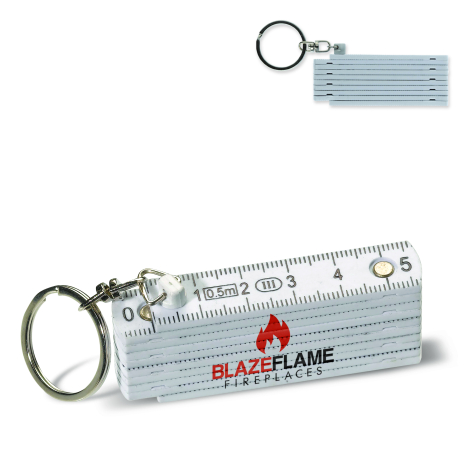 Porte-clés mini mètre 0,5 m personnalisé