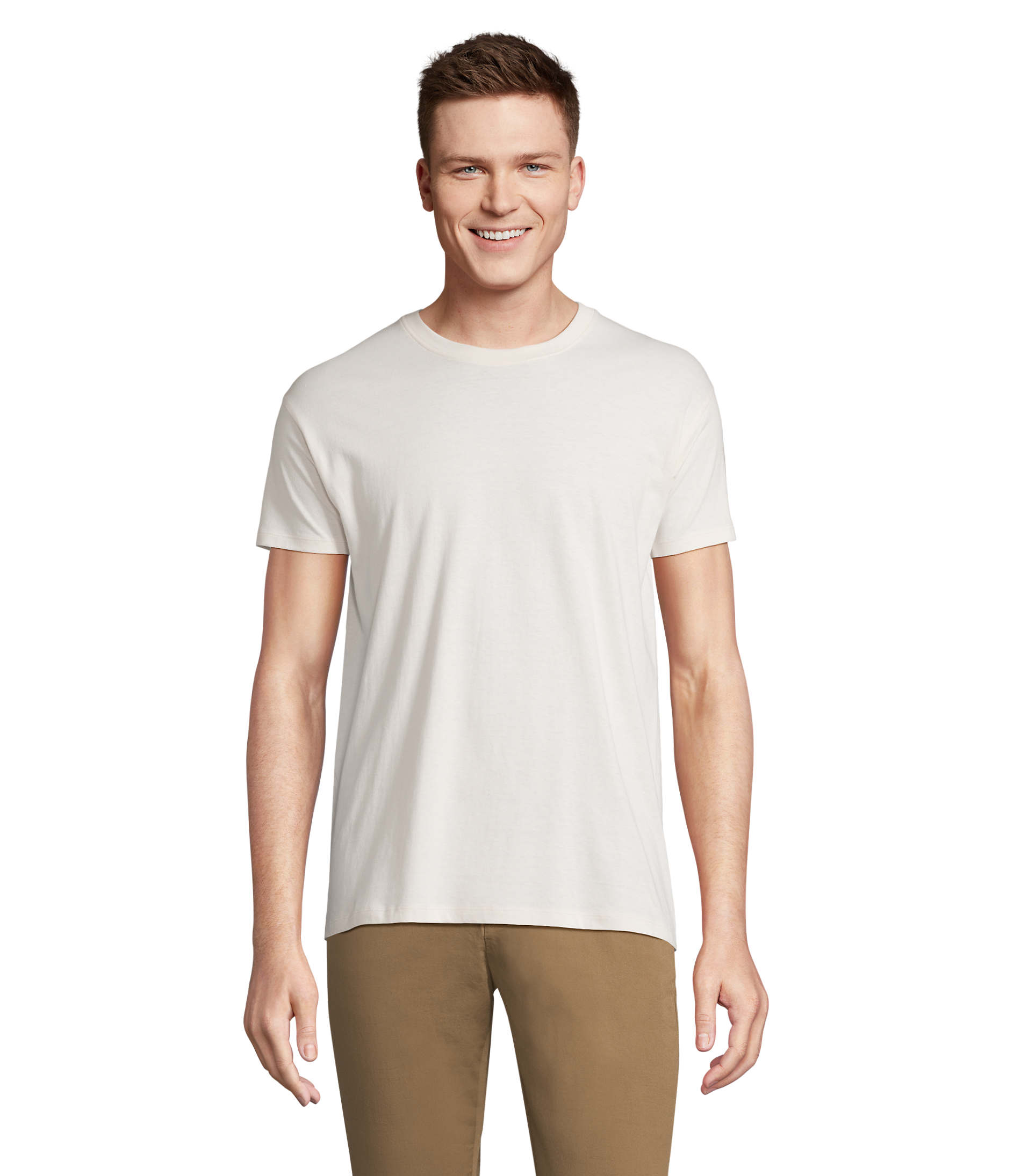 T-shirt publicitaire 150g unisexe Regent Ecru