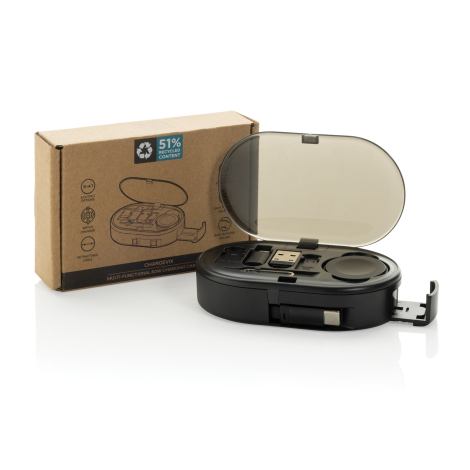Boîtier de recharge multifonction promotionnel Chargevix