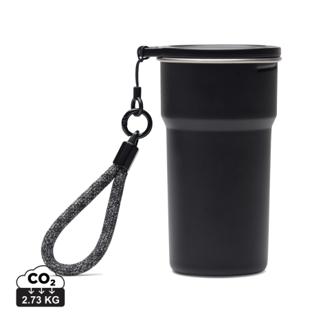 Set empilable personnalisable de 4 tasses inox recyclé Parks