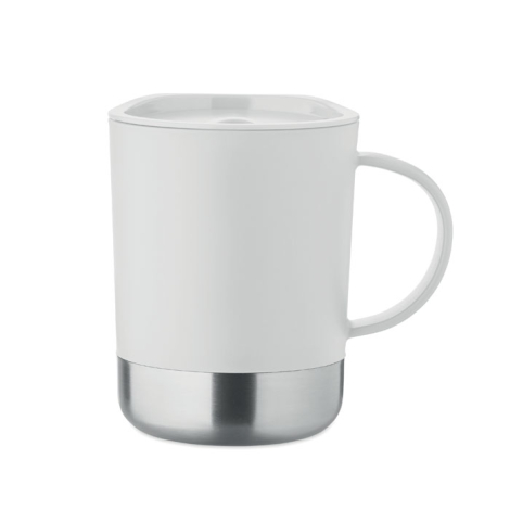 Mug à personnaliser 300 ml avec base en inox recyclé Beaker