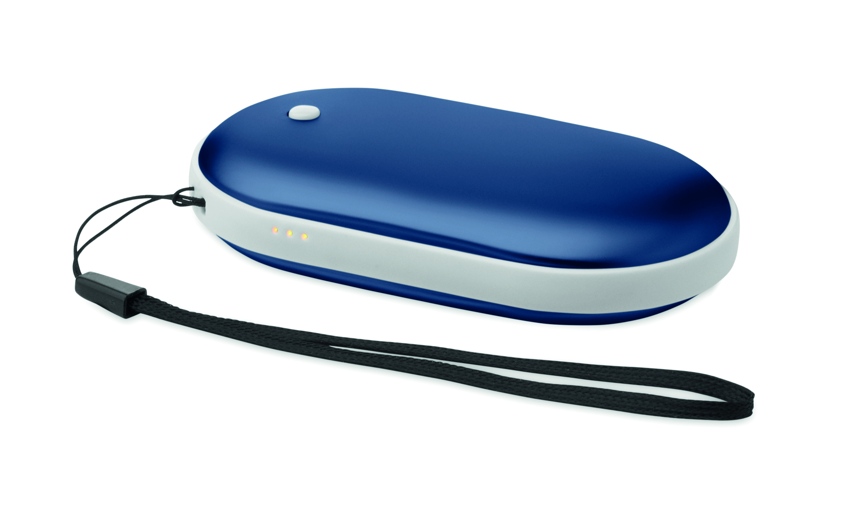 Chauffe-main électrique personnalisable 5000 mAh Mukava Bleu