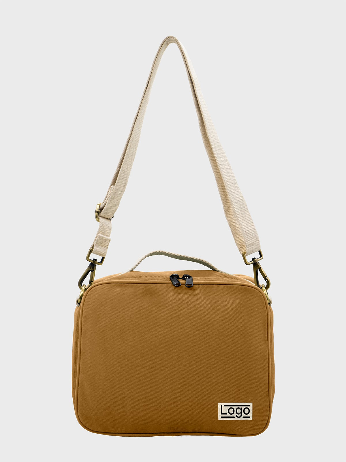 Sac isotherme publicitaire Alice Ocre