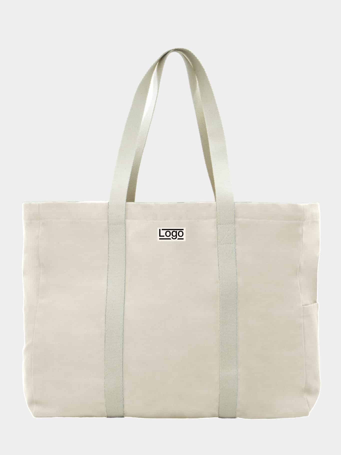 Sac de plage publicitaire Garance Ecru