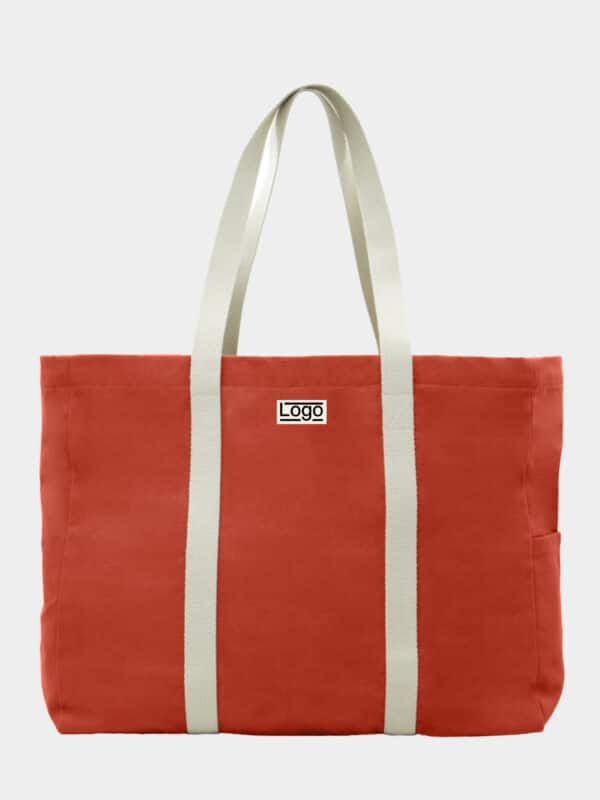 Sac de plage publicitaire Garance Rouge