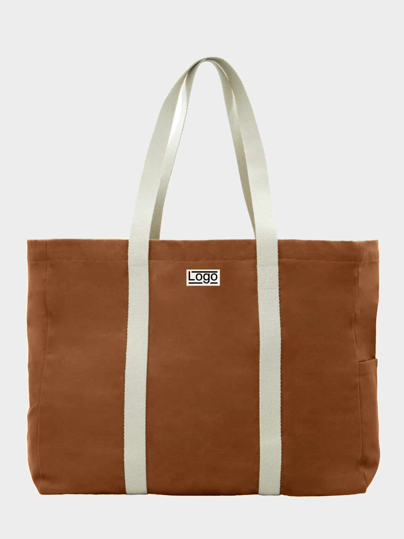 Sac de plage publicitaire Garance Cuivre