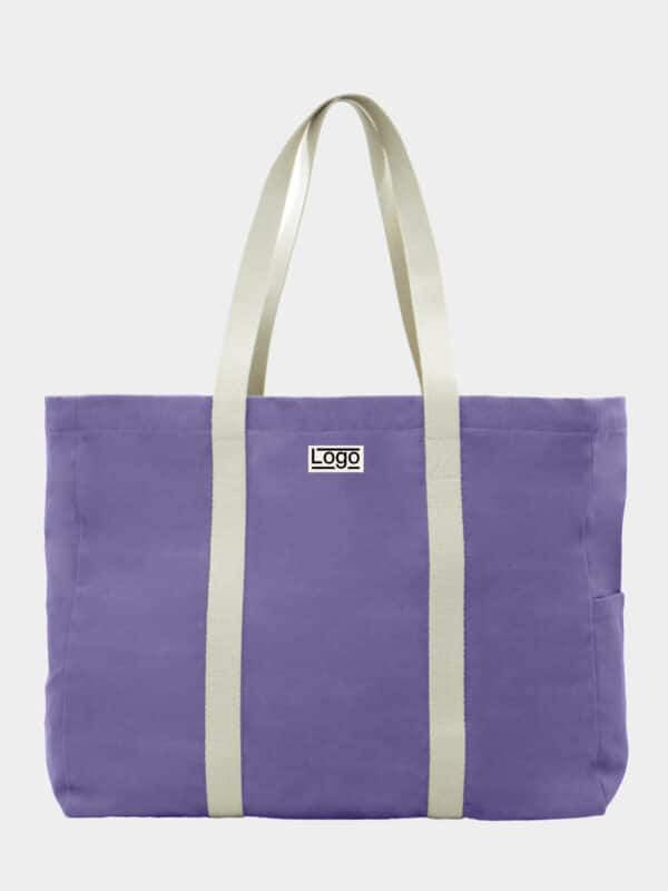 Sac de plage publicitaire Garance Lavande