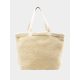 Sac boat en moumoute présenté à plat, vue de face, sans étiquette ni personnalisation visible. Sac boat en moumoute présenté à plat, vue de face, sans étiquette ni personnalisation visible.