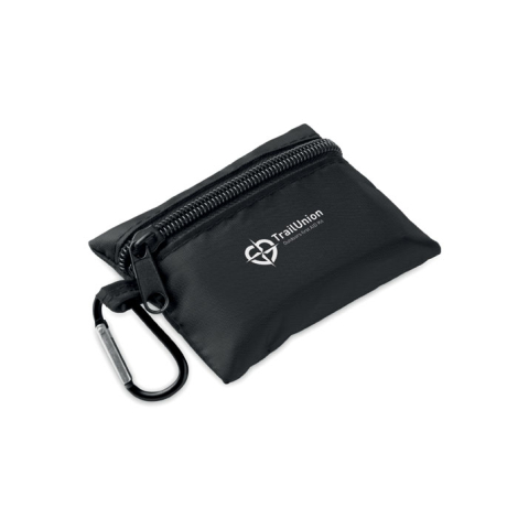 Trousse secours promotionnelle RPET avec mousqueton Careone
