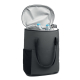 Sac à dos isotherme présenté ouvert sur fond blanc, montrant l’intérieur doublé isotherme et le compartiment principal, sans mar Sac à dos isotherme présenté ouvert sur fond blanc, montrant l’intérieur doublé isotherme et le compartiment principal, sans mar
