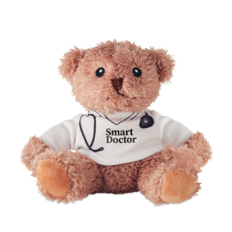 Ourson médecin personnalisable avec t-shirt Doc