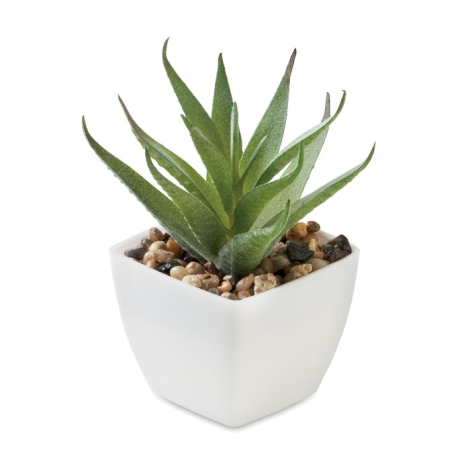 Mini plante artificielle personnalisable type aloès Artiloé
