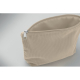 Trousse en velours côtelé présentée ouverte de biais, montrant la fermeture zippée et la doublure intérieure, sans marquage visi Trousse en velours côtelé présentée ouverte de biais, montrant la fermeture zippée et la doublure intérieure, sans marquage visi