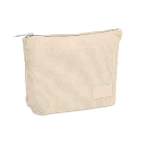 Trousse en velours côtelé à personnaliser 220 g/m² Cordy T