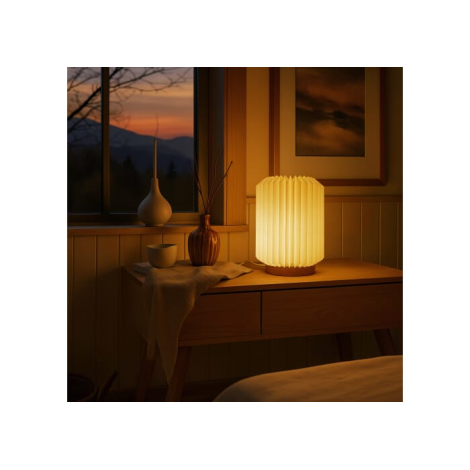 Lampe LED personnalisée en papier pliable 22 cm Coollux Aurore