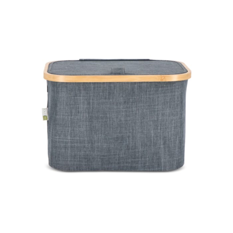 Panier pliant rPET personnalisable avec couvercle Sogne