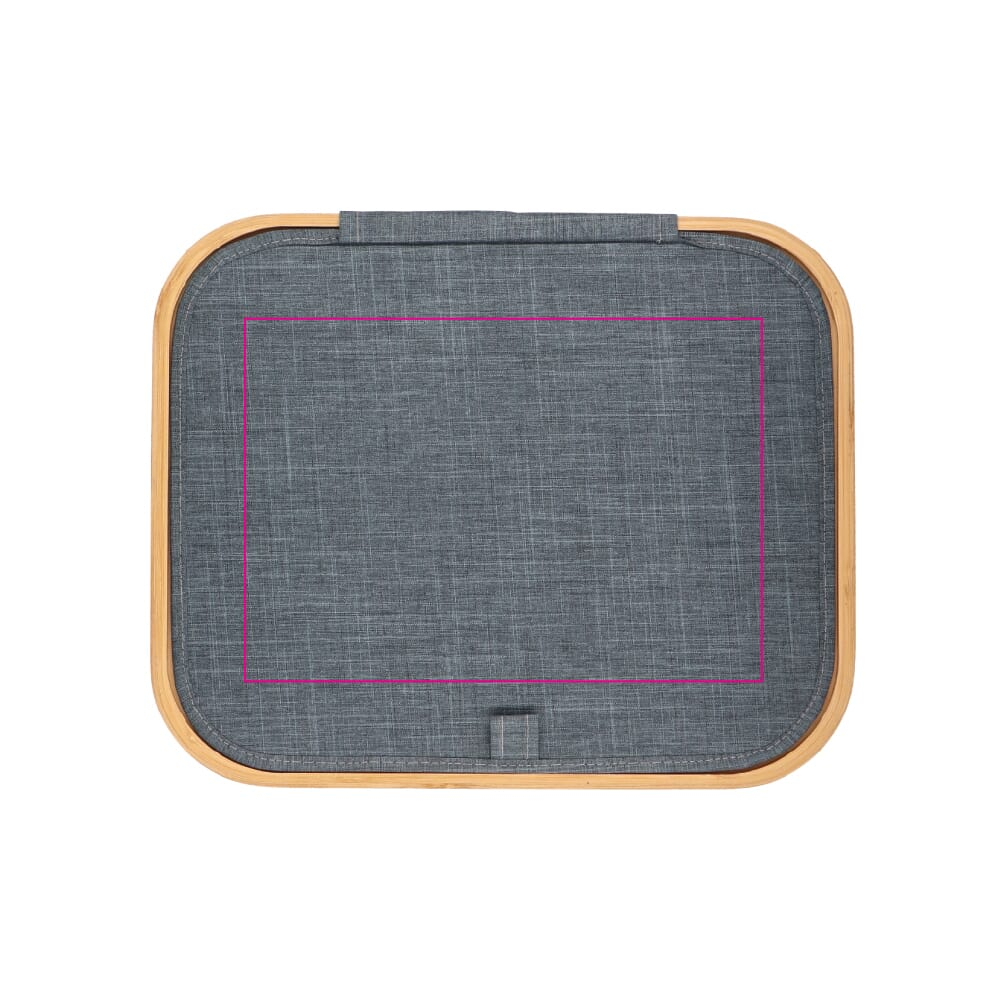 Sur le dessus du couvercle