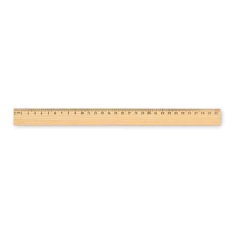 Règle en pin 30 cm à personnaliser Ruler30