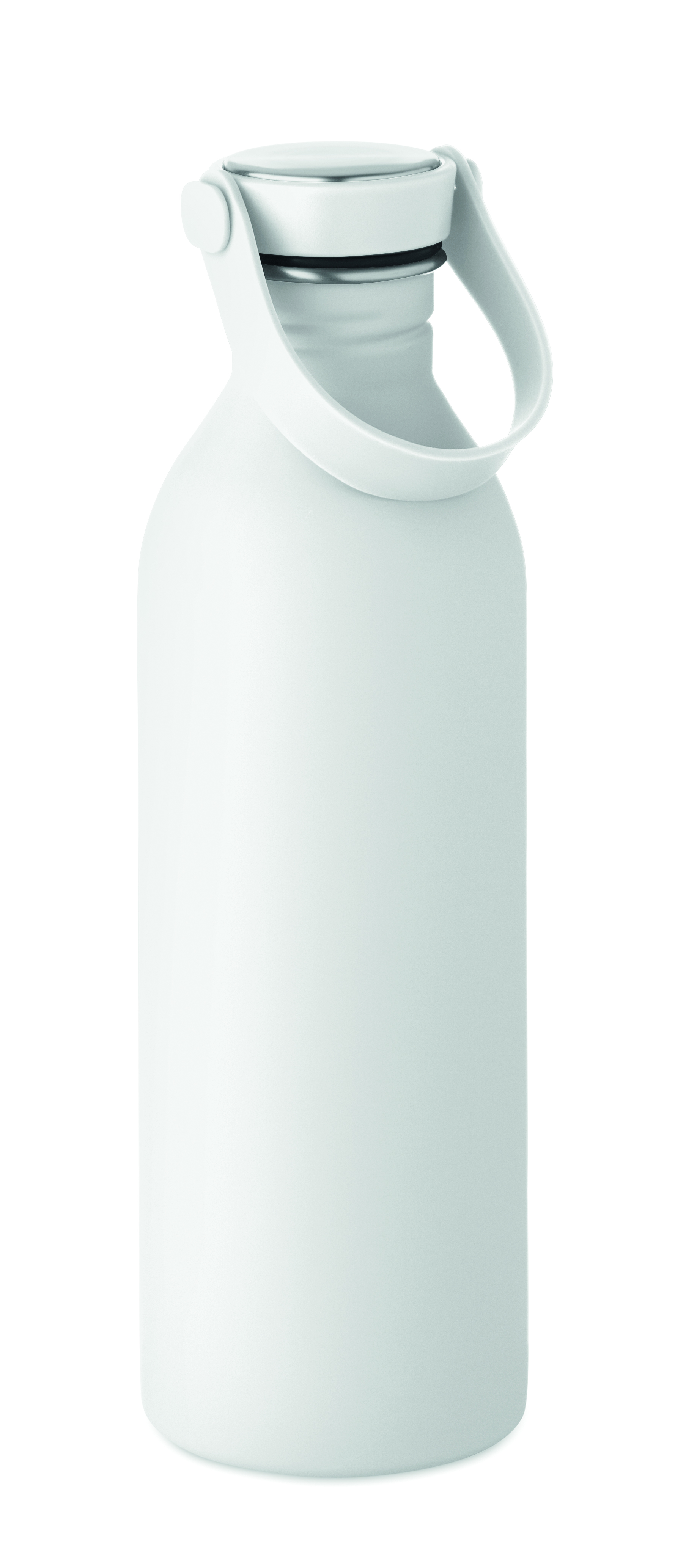 Bouteille publicitaire simple paroi 500 ml Svalur Blanc