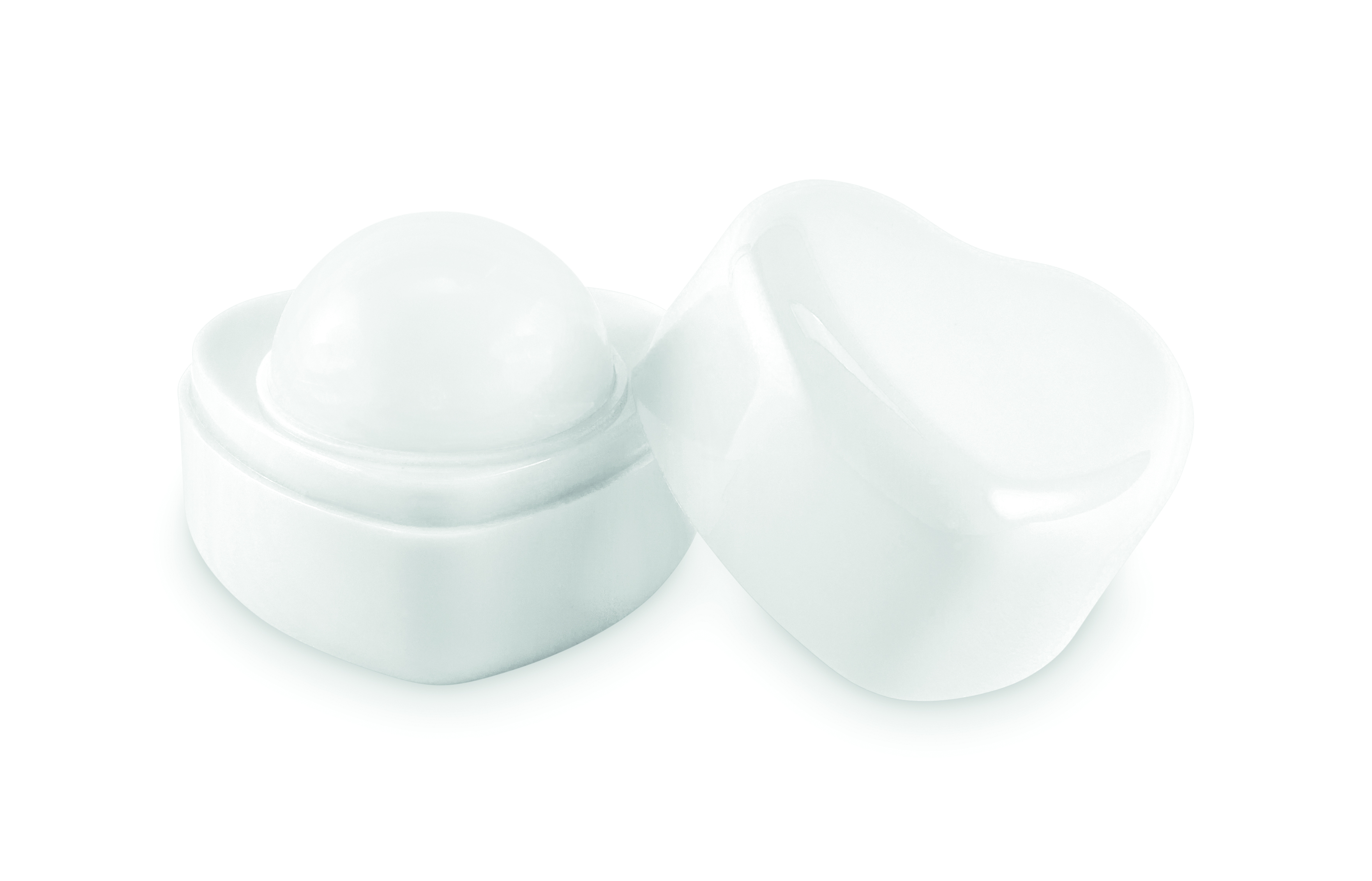 Baume à lèvres personnalisé en cœur vegan Sweet Blanc