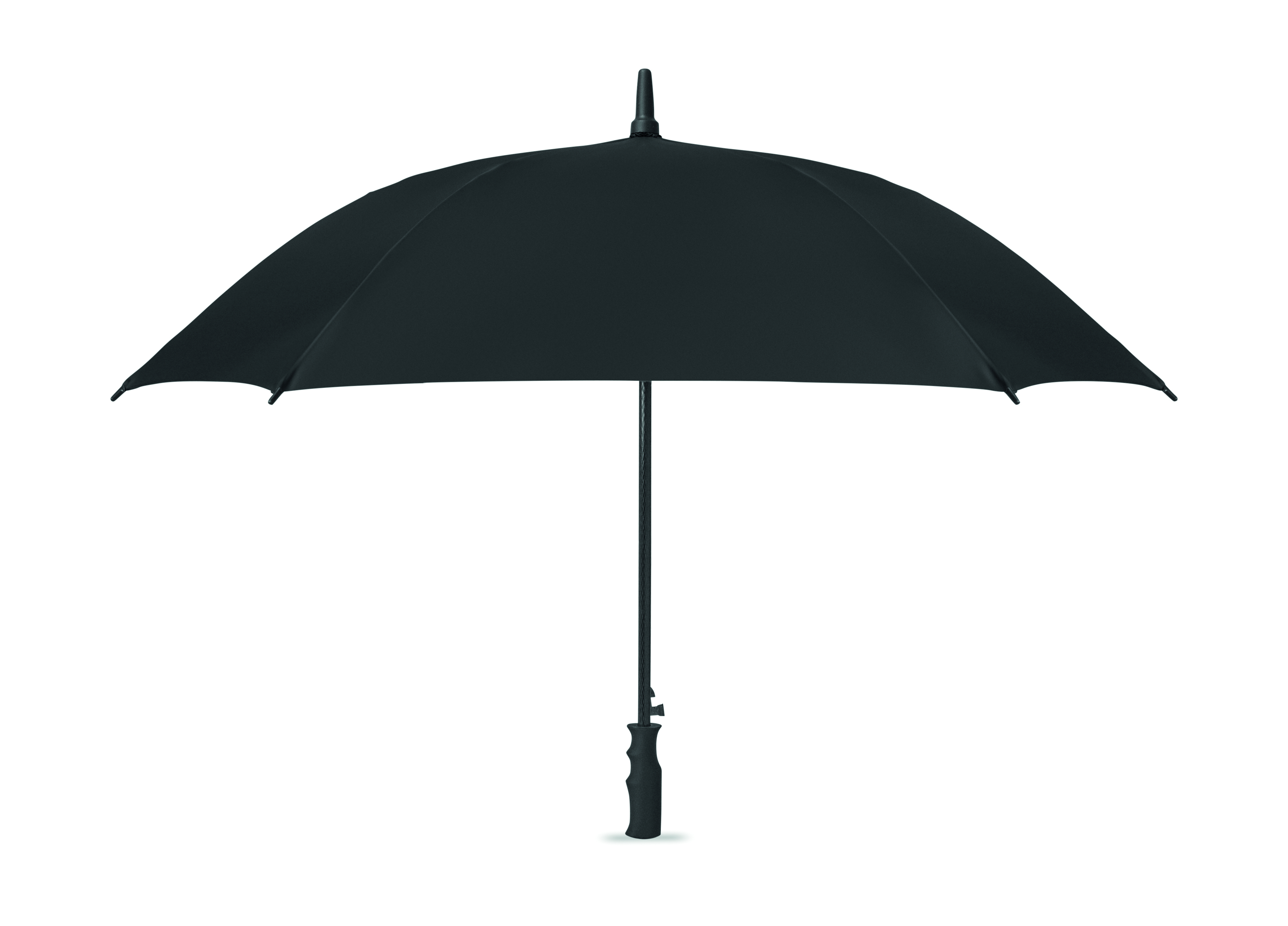 Parapluie carré 23" personnalisé en pongé 190T Amboli Noir
