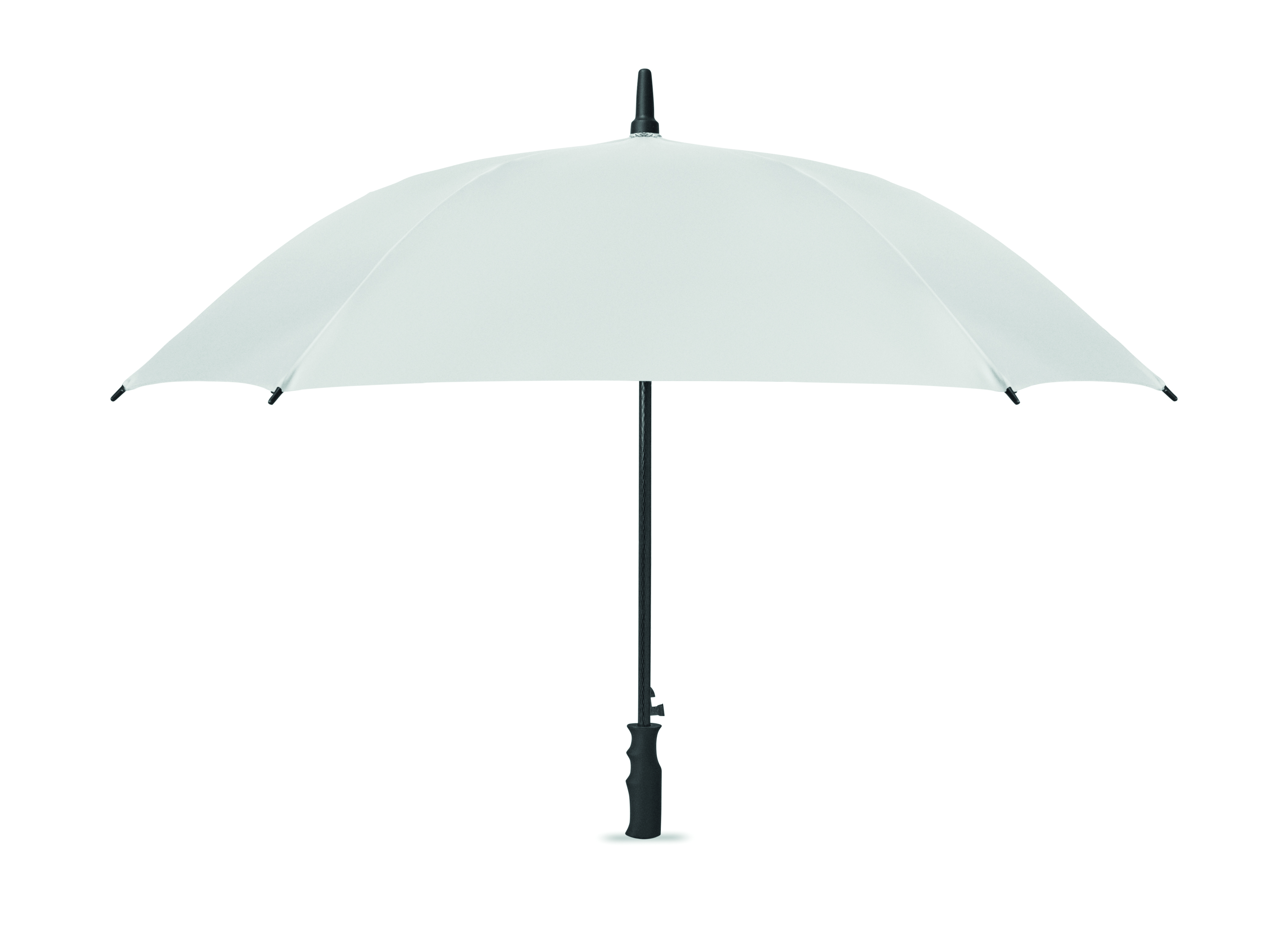 Parapluie carré 23" personnalisé en pongé 190T Amboli Blanc