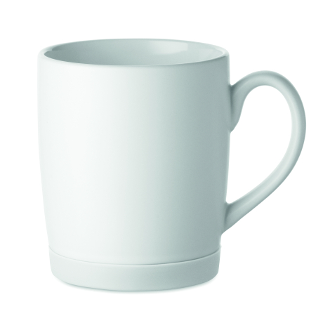 Mug céramique personnalisable 300 ml base silicone Silbase