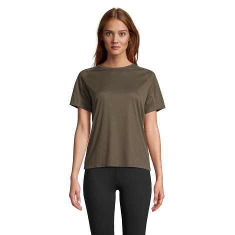 Tee-shirt femme raglan 100 g/m² à personnaliser VORTEX