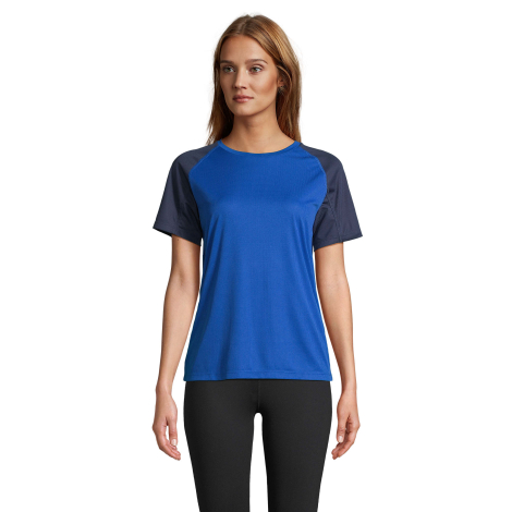 Tee-shirt femme raglan 100 g/m² à personnaliser VORTEX