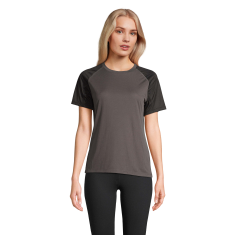 Tee-shirt femme raglan 100 g/m² à personnaliser VORTEX