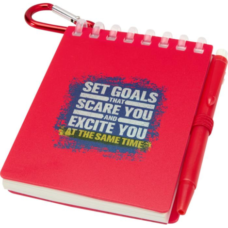 Ensemble carnet A7 et stylo publicitaire Lig Mini