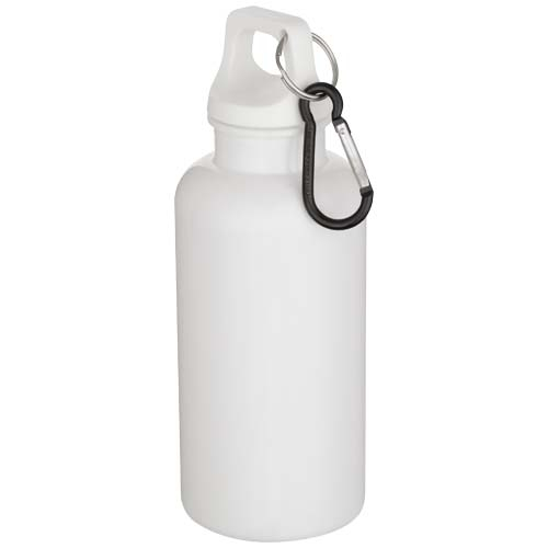 Bouteille d’eau 400 ml RCS à personnaliser Oregon Blanc