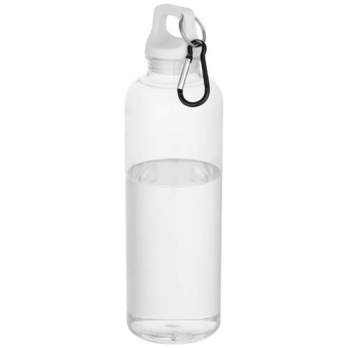 Bouteille d’eau publicitaire 750 ml en RPET Oregon Blanc