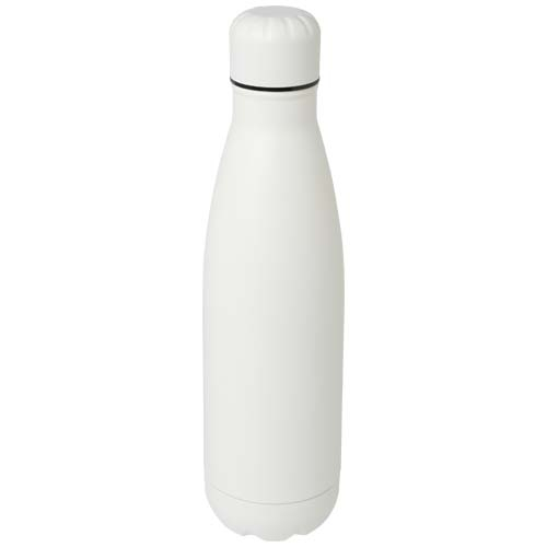 Gourde 750 ml personnalisée en inox recyclé Cove Blanc