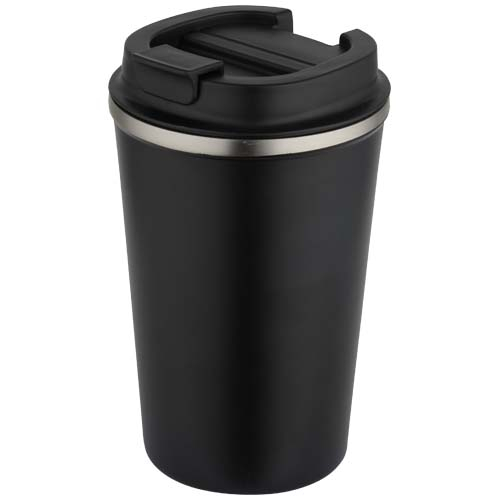 Gobelet 350 ml inox double paroi personnalisable Newport Noir