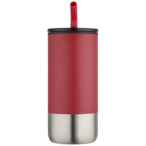 Gobelet 480 ml avec paille à personnaliser Grayson