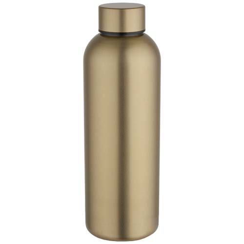 Gourde 750 ml promotionnelle en inox recyclé Spring Doré