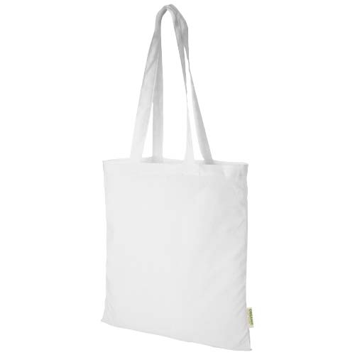 Sac coton bio 140 g/m² personnalisé Odisha Blanc