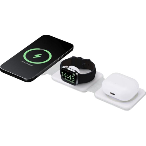 Chargeur sans fil 3 en 1 15 W à personnaliser Armus