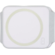 Vue de face d’un module blanc du chargeur avec anneau circulaire de charge visible, sans personnalisation apparente. Vue de face d’un module blanc du chargeur avec anneau circulaire de charge visible, sans personnalisation apparente.