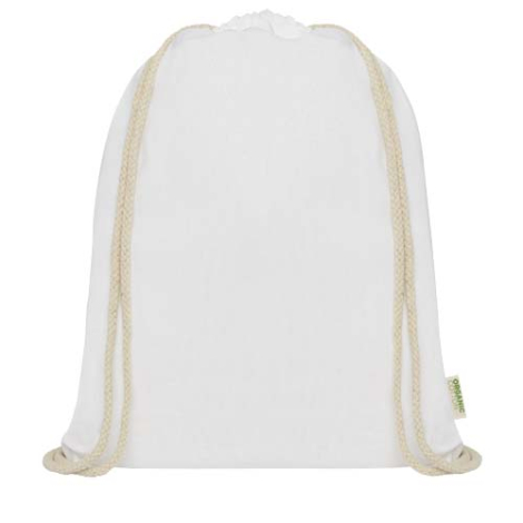 Gym bag personnalisable en coton bio 140 g/m² Odisha