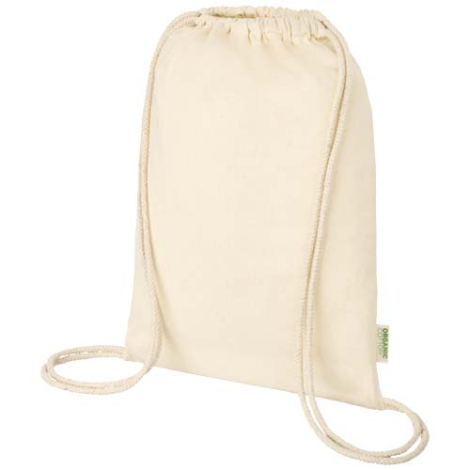 Gym bag personnalisable en coton bio 140 g/m² Odisha
