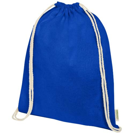 Gym bag personnalisable en coton bio 140 g/m² Odisha