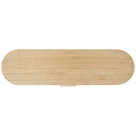 Ensemble de couverts personnalisé et couvercle bambou Runa