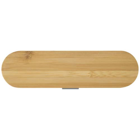 Ensemble de couverts personnalisé et couvercle bambou Runa