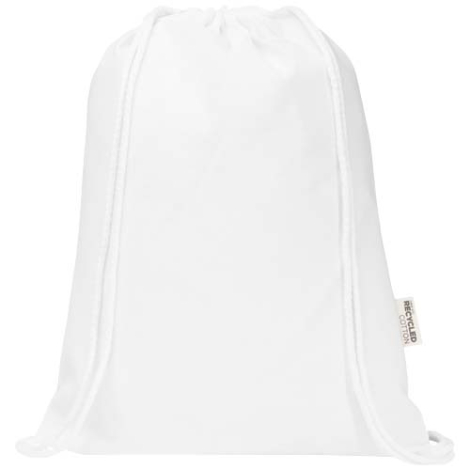 Sac promotionnel à cordon recyclé 180 g/m² Peru Blend