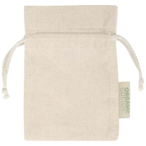 Sac cadeau personnalisé coton bio 140 g/m² Odisha
